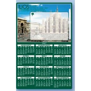 11"X17" Custom Printed Calendar Memo Board with Magnets or Tape on Back