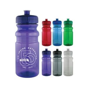 20 Oz Plastic Fitness Water Bike Bottle