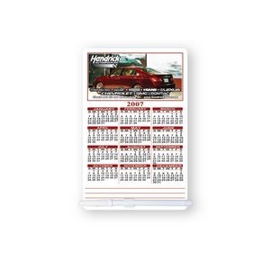 5.5"X8.5" Custom Printed Calendar Memo Board w/ Magnets or Tape on Back