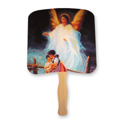 Religious Jesus and Children Full Color Hand Fans