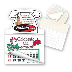 Telephone Shape Calendar Pad Sticker W/Tear Away Calendar