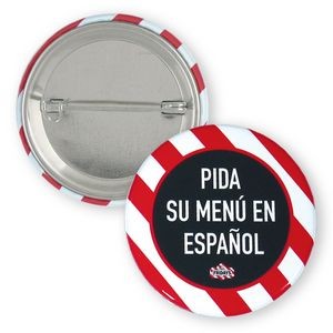 1 3/4" Round Button 2-Piece w/ Safety Pin