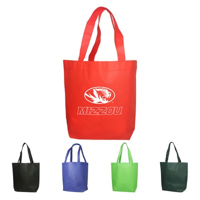 15" x 13.5" x 4.25" Non-Woven Shopping Tote Bags