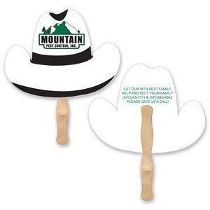Lightweight Cowboy Hat Shape Hand Fan