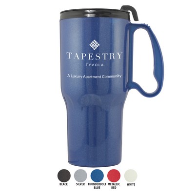 21 Oz. Sportster Insulated Mug w/Spill-Resistant Lid