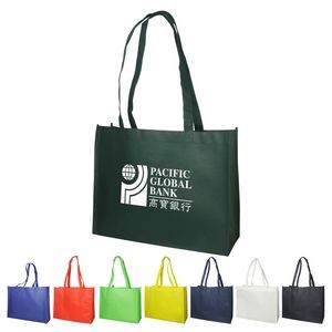 16"W x 12"H x 6"D Non-Woven Shopping Tote Bags
