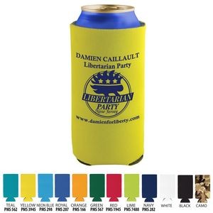 Tall Beverage Insulator Cooler Pocket Can Koolie - 3 Side Imprint Included!