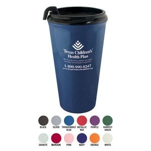 16 Oz. Infinity Tumbler Mug with Spill-Resistant Lid