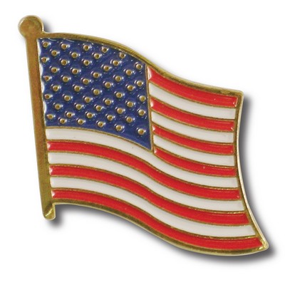 US American Flag Lapel Pin