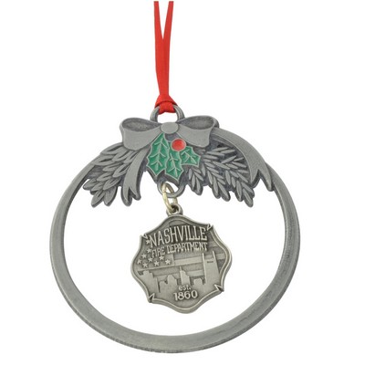 Dangler Ornament w/ Cast Emblem