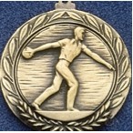 2.5" Stock Cast Medallion (Bowling/Male)