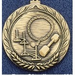 2.5" Stock Cast Medallion (Dog Obedience)