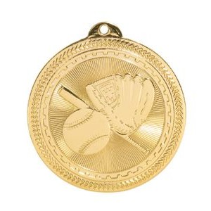 2" BriteLazer Medal-Baseball/Softball