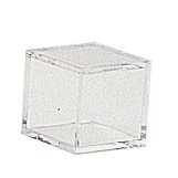 Clear Golf Ball Cube Display Case
