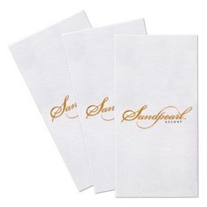 White Linen-Feel™ Premium Hand Towel