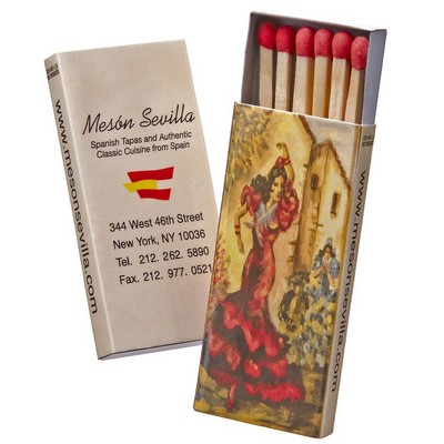 Milady Specialty Matchbox 10-11 Matchsticks (2-inch)
