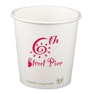 4 Oz. Eco-Friendly Compostable Paper Hot Cup / Sample Cup (QuickShip)