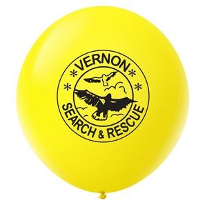 Custom Printed Latex Balloons - 36'' Round - Standard Colors