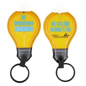 ShapeLights™ Color-A-Shape Key Ring Flashlight (Light Bulb)
