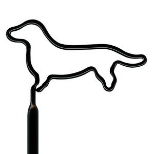 Dog Dachshund Inkbend Standard, Bent Pen
