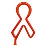 Awareness Ribbon Baby Bend, Bent Pen