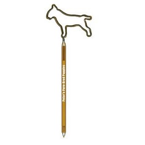 Dog Pit Bull Terrier Inkbend Standard, Bent Pen