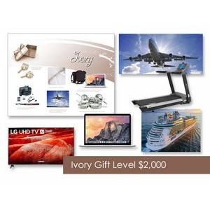$2000 Gift of Choice Ivory Level Gift Booklet