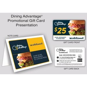 Dining Advantage Savings Gift Card