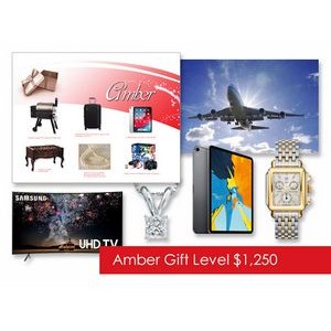 $1250 Gift of Choice Amber Level Gift Booklet