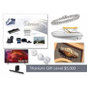 $5000 Gift of Choice Titanium Level Gift Booklet