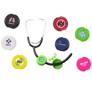 Anti-Microbial Saucer Stethoscope ID Tag