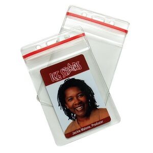 Sealable Vertical Card Holder