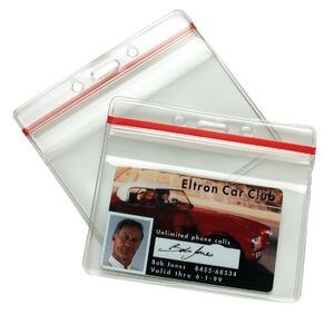 Sealable Horizontal Card Holder