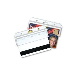 Easy Access Rigid Plastic Card Holder
