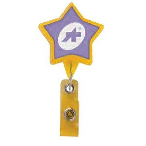 Jumbo Star Retractable Badge Reel