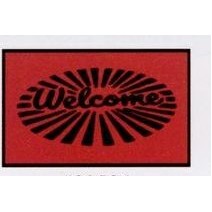 Olefin Standard Design Personalized Carpet (Welcome) (Circle) (4'x8')