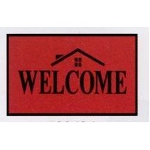 Olefin Standard Design Personalized Carpet (Welcome) (House) (4'x10')