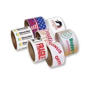2"x55 Yards 2 Mil Printed Tape Roll