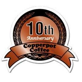 Foil/Embossed Modified Anniversary Labels - Die Cut