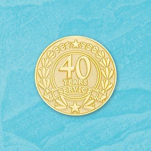 40 Year Stock Service Pin