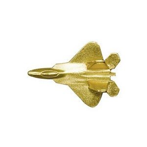 F22 Airplane Cut Out Cast Stock Jewelry Pin