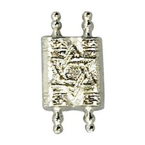 Torah Scroll Cast Stock Jewelry Pin