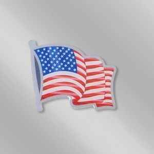 Aluminum American Flag Pin