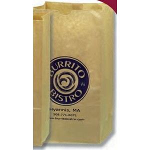 Number 12 Natural Kraft Grocery Bags (7 1/8"x4 3/8"x13 15/16")