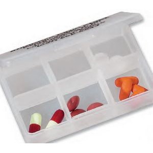 6-Compartment Pill Box