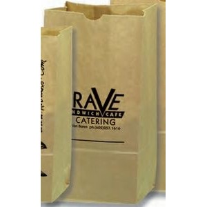 Number 8 Natural Kraft Grocery Bags (6 1/4"x3 13/16"x12 1/2")