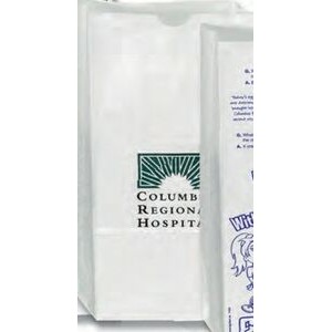 Number 10 White Grocery Bags (6 9/16"x4 1/16"x13 3/16")