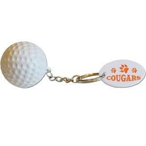 Golf Ball Key Tag