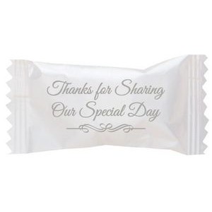 Assorted Sweet Heat Candies in "Thanks for Sharing Our Special Day" Wrapper