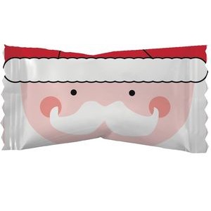 Pastel Buttermints in Santa Assortment Wrappers